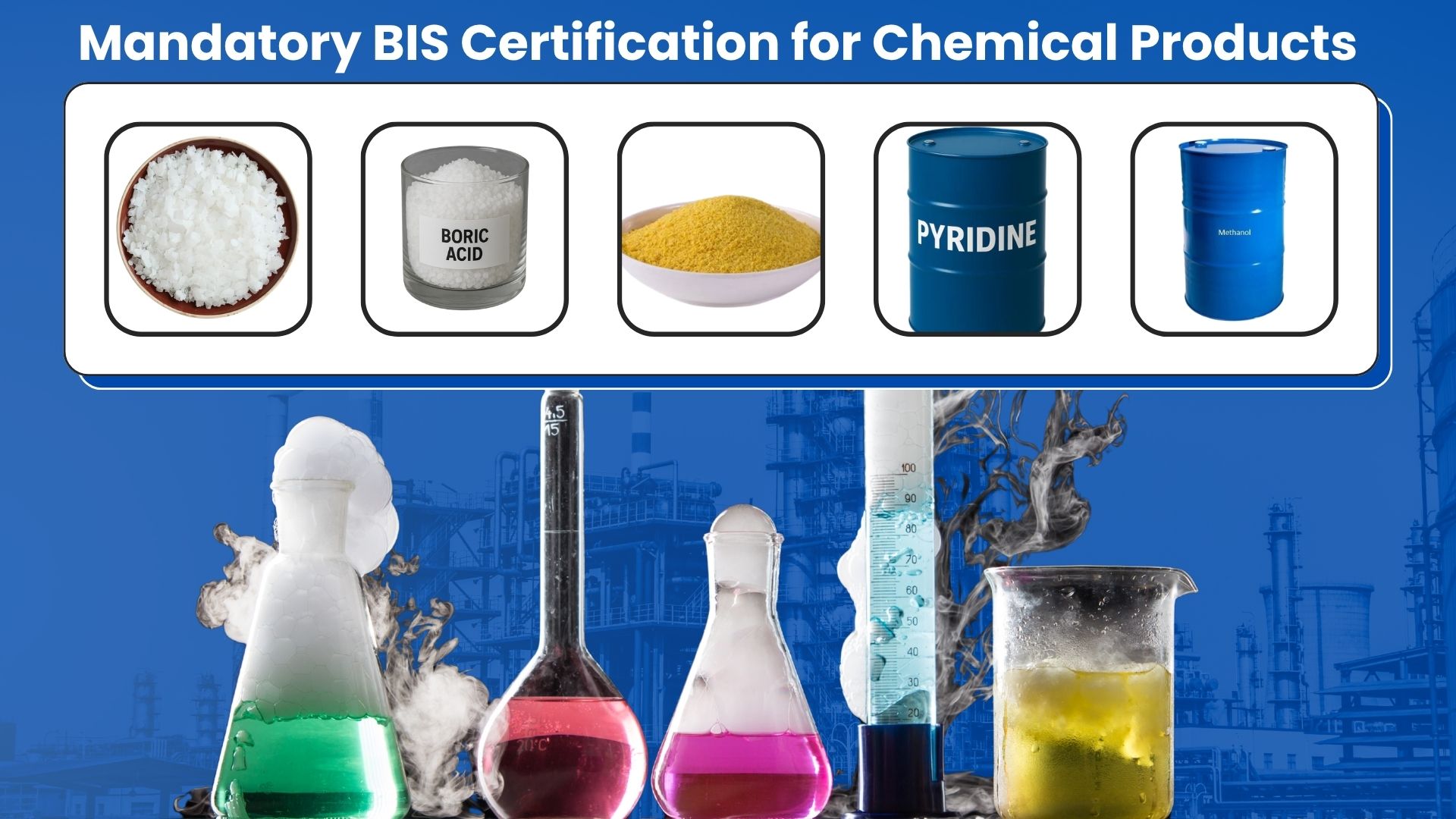 BIS Certification for Chemical Products : Everything You Need to Know in 2026
