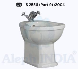 BIS CERTIFICATION for Ceramic Tiles, Sanitary Wares, and Laboratory Wares (Vitreous Sanitary Appliances (Vitreous China) ―Specific Requirements Of Pedestal Type Bidets) IS 2556 (Part 9)