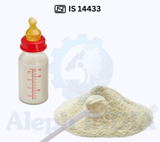 BIS CERTIFICATION FOR INFANT MILK SUBSTITUTES IS 14433