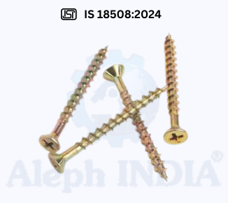 BIS CERTIFICATION FOR CHIPBOARD SCREWS IS 18508