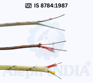 BIS CERTIFICATION FOR THERMOCOUPLE COMPENSATING CABLES IS 8784