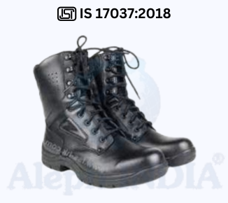 BIS CERTIFICATION FOR ANTI RIOT SHOES IS 17037