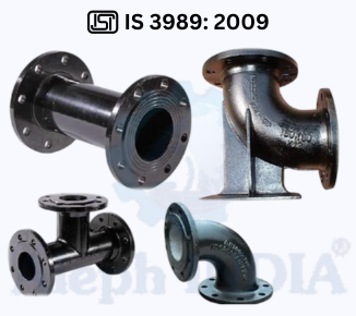BIS CERTIFICATION FOR CENTRIFUGALLY CAST (SPUN) IRON SPIGOT AND SOCKET SOIL, WASTE, VENTILATING AND RAINWATER PIPES, FITTINGS AND ACCESSORIES IS 3989