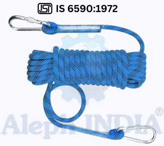 BIS CERTIFICATION FOR BRAIDED NYLON ROPES FOR MOUNTAINEERING PURPOSES IS 6590