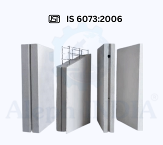 BIS CERTIFICATION FOR Autoclaved Reinforced Cellular Concrete Floor and Roof Slabs as per IS 6073