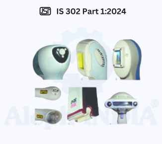BIS CERTIFICATION FOR Safety of Household, Commercial and Similar Electrical Appliances fo Skin Exposure to Optical Radiation IS 302 Part 1: 2024
