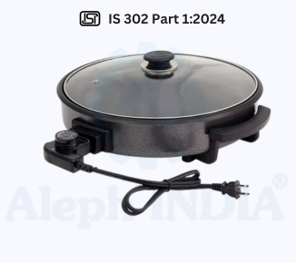 BIS CERTIFICATION FOR Safety of Household, Commercial and Similar Electrical Appliances for Commercial Electric Multi-purpose Cooking Pans IS 302 Part 1: 2024