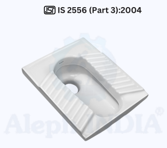 BIS CERTIFICATION for Ceramic Tiles, Sanitary Wares, and Laboratory Wares (Vitreous Sanitary Appliances (Vitreous China) - Specific Requirements of Squatting Pans) IS 2556 (Part 3):2004