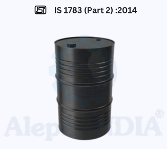 BIS CERTIFICATION for Drums, Large, Fixed Ends - Specification Part 2 Grade B Drums IS 1783: Part 2