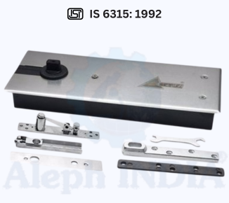 BIS CERTIFICATION for floor springs (hydraulically regulated) for heavy doors IS 6315