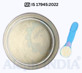 BIS CERTIFICATION FOR FOOD FOR SPECIAL MEDICAL PURPOSE INTENDED FOR INFANTS IS 17945