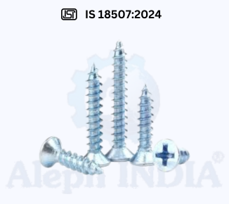 BIS CERTIFICATION FOR DRYWALL SCREWS IS 18507