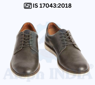 BIS CERTIFICATION FOR DERBY SHOES IS 17043