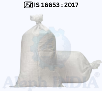 BIS CERTIFICATION FOR NEEDLE PUNCHED NON-WOVEN GEOBAGS IS 16653