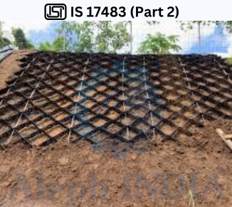 BIS CERTIFICATION FOR GEOSYNTHETICS - GEOCELLS - SLOPE EROSION PROTECTION IS 17483 (PART 2)