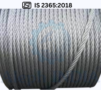 BIS CERTIFICATION FOR STEEL WIRE SUSPENSION ROPES FOR LIFTS, ELEVATORS AND HOISTS IS 2365