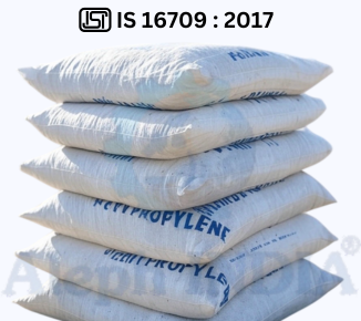 BIS CERTIFICATION FOR POLYPROPYLENE (PP) WOVEN, LAMINATED, BLOCK BOTTOM VALVE SACKS FOR PACKAGING OF 50 KG CEMENT IS 16709