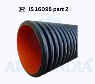 BIS CERTIFICATION FOR STRUCTURED WALL PLASTICS PIPING SYSTEMS FOR NON-PRESSURE DRAINAGE AND SEWERAGE TYPE B IS 16098 Part 2
