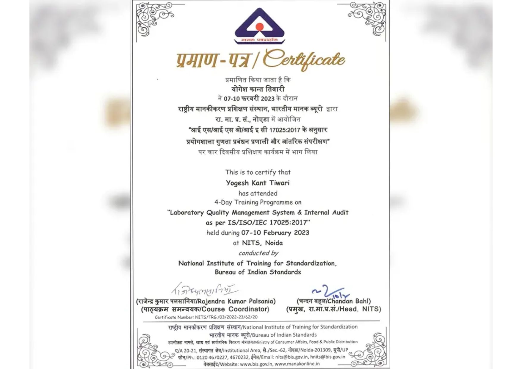 Certificate 13