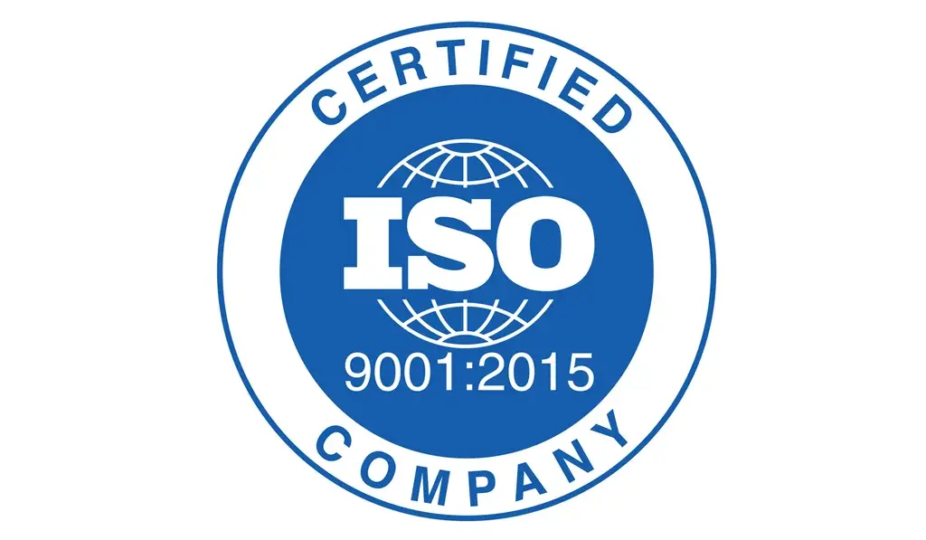 ISO 9001:2015 Certified Company